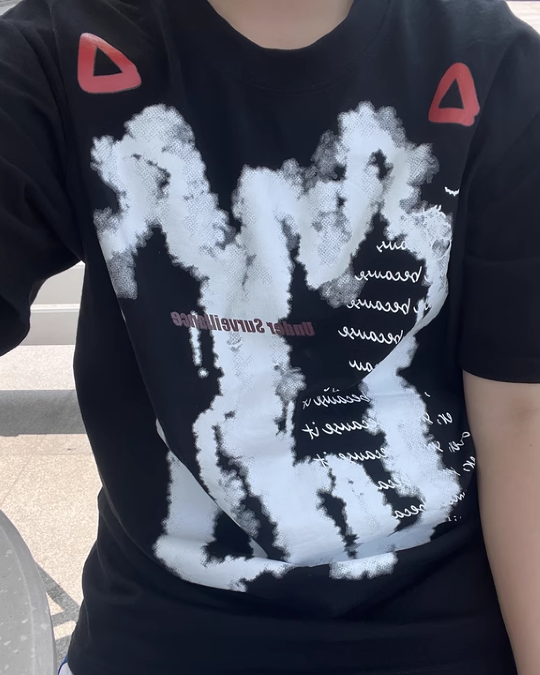シャドウヒューマンTシャツ L0222