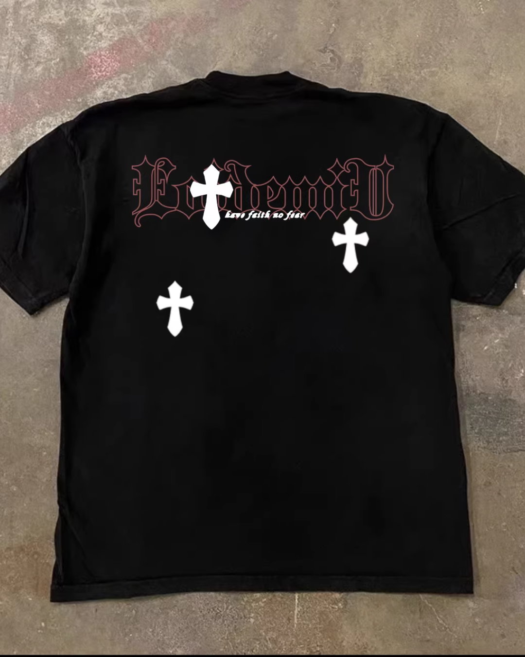 クロスデザインTシャツ L0297