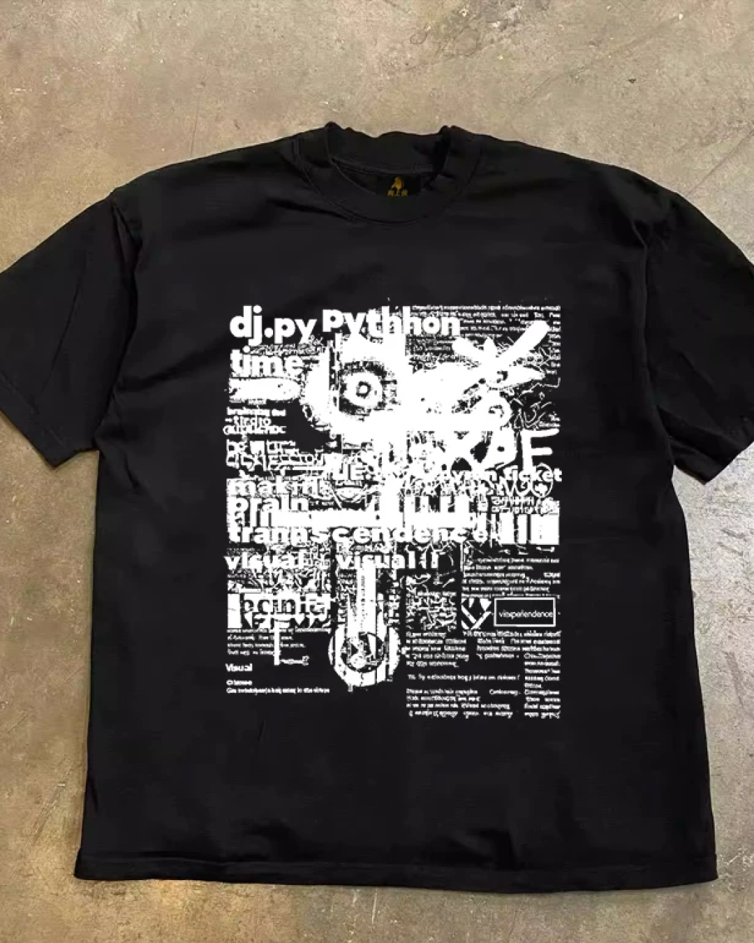 スクエアマルチデザインTシャツ L0333