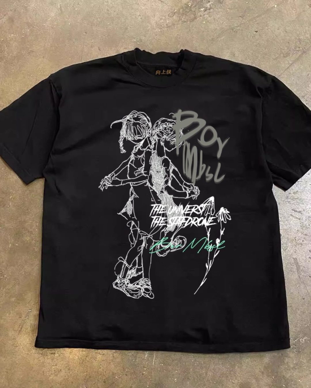 ガールレタリングTシャツ L0423