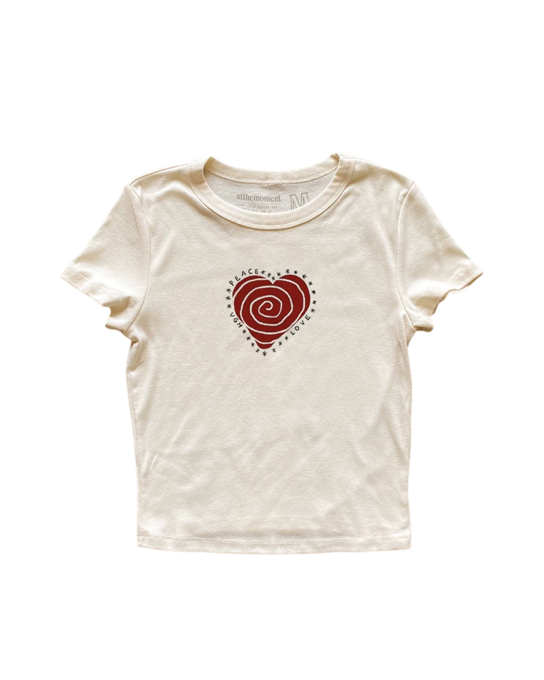ハートサークルTシャツ L0469