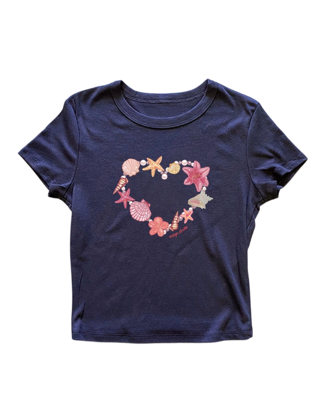 シーチャームTシャツ L0544