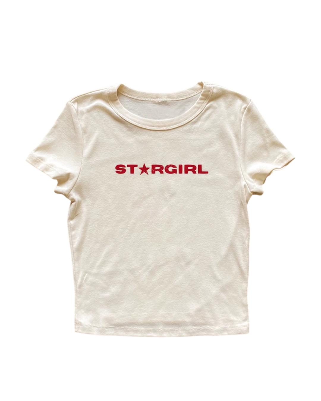 レッドレタリングTシャツ L0557
