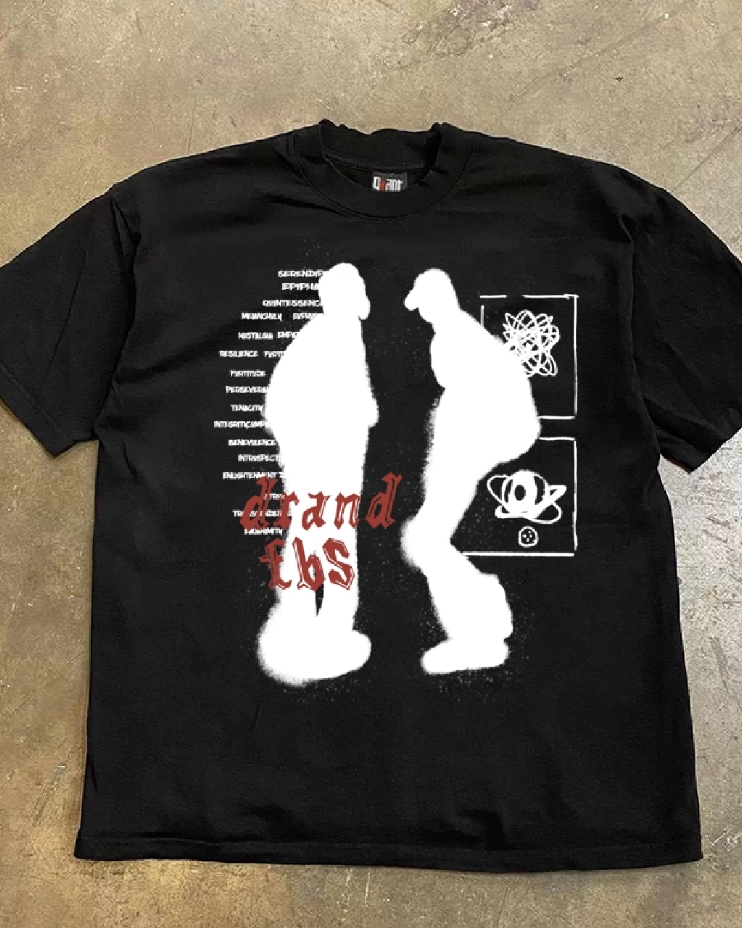 シャドウマークTシャツ L0615
