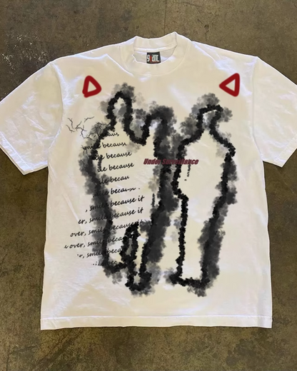 シャドウヒューマンTシャツ L0222