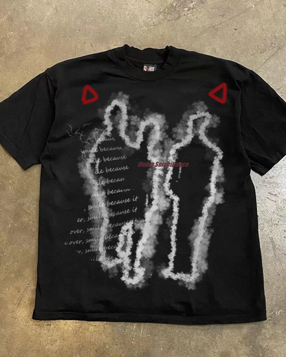 シャドウヒューマンTシャツ L0222