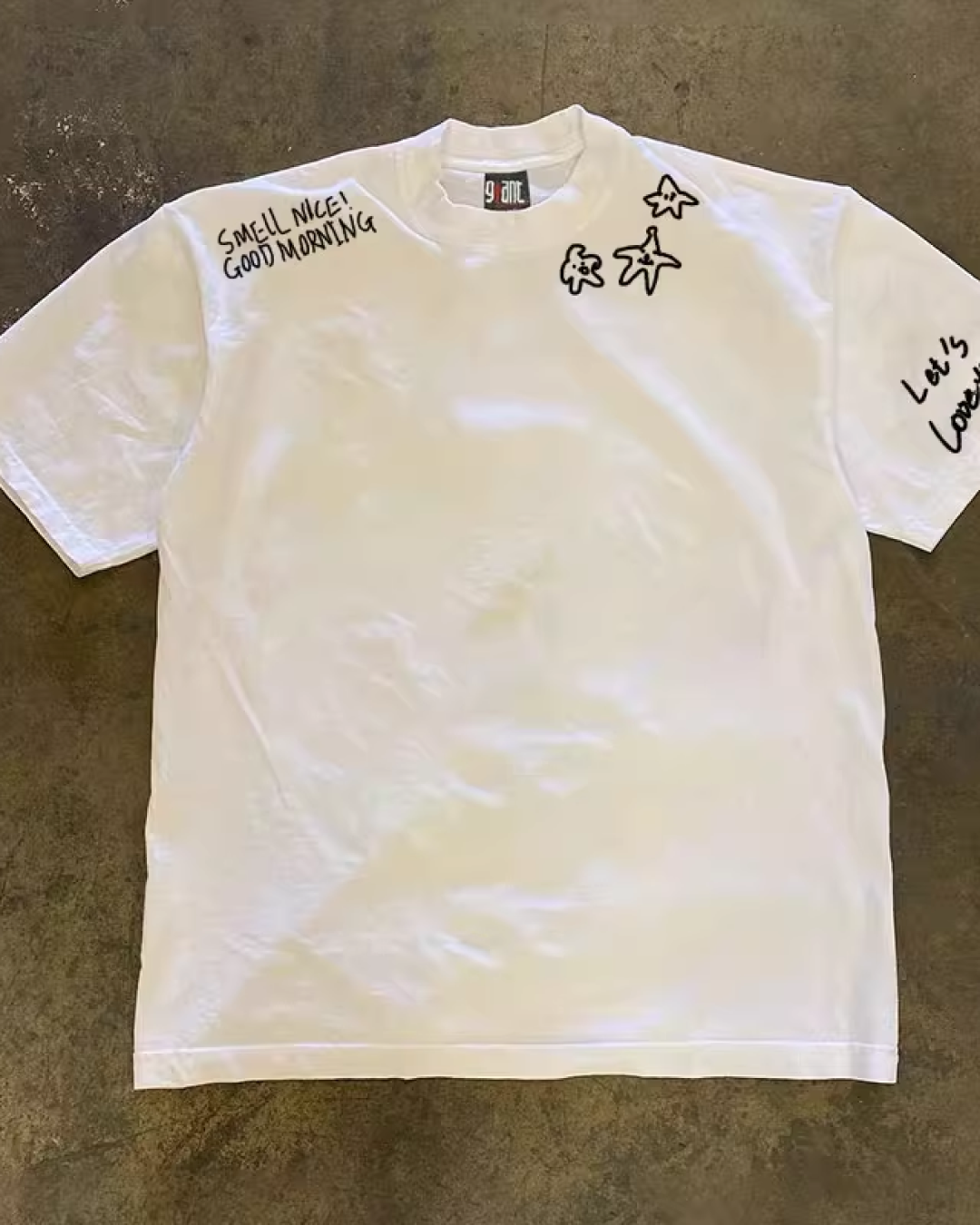 ドゥードルTシャツ L0225