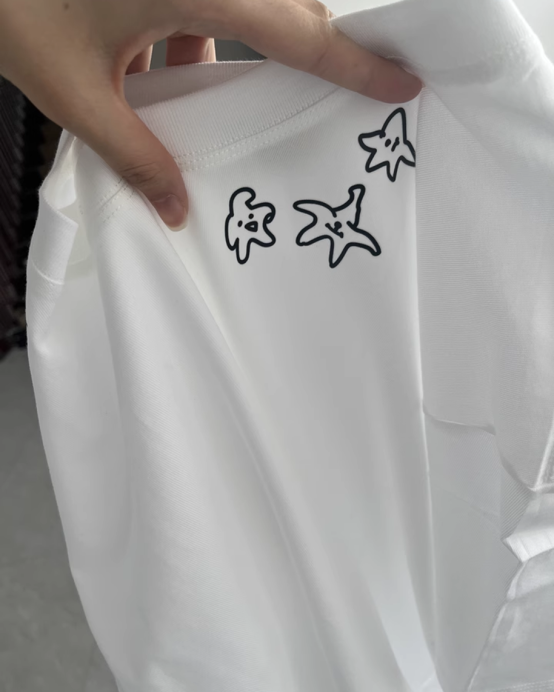 ドゥードルTシャツ L0225