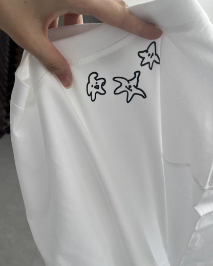 ドゥードルTシャツ L0225