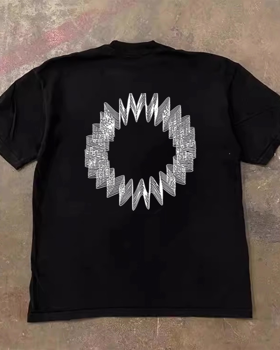 ジオメトリックTシャツ L0226