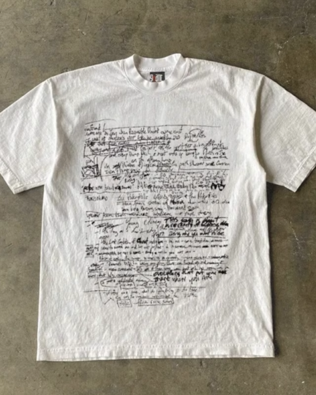 レイヤーレタリングTシャツ L0227