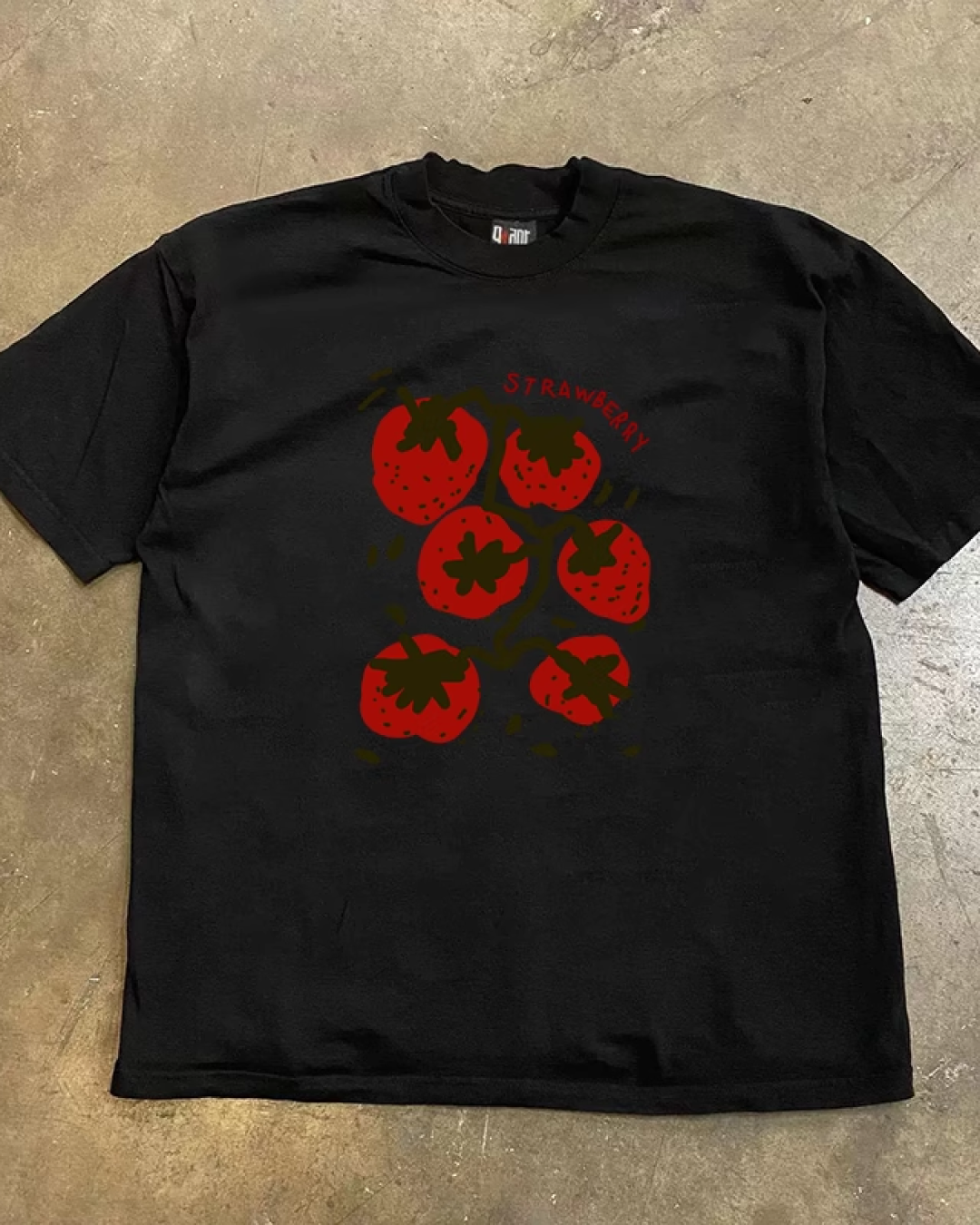 トマトプリントTシャツ L0229
