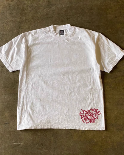 ウッドレタリングTシャツ L0231
