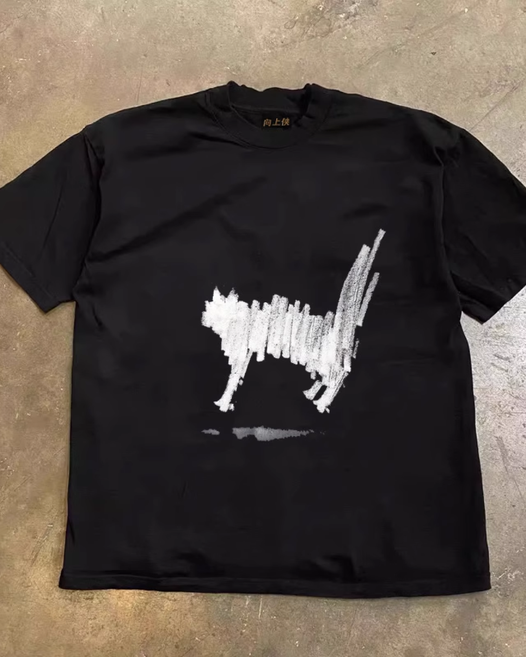 キャットプリントTシャツ L0233