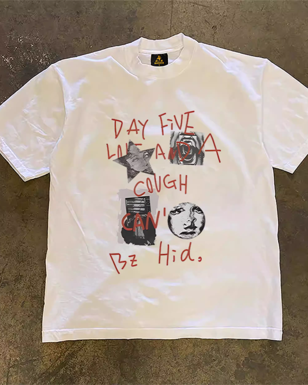 フェイスプリントTシャツ L0245