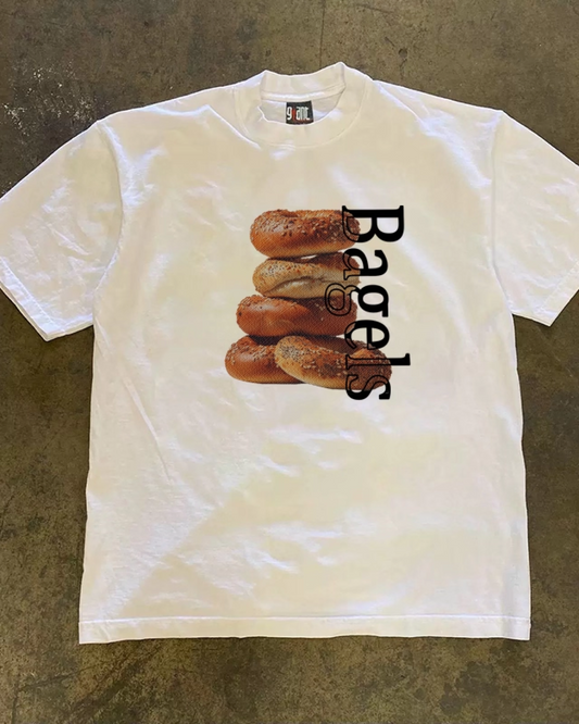 ブレッドプリントTシャツ L0248