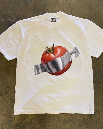 トマトテープTシャツ L0249