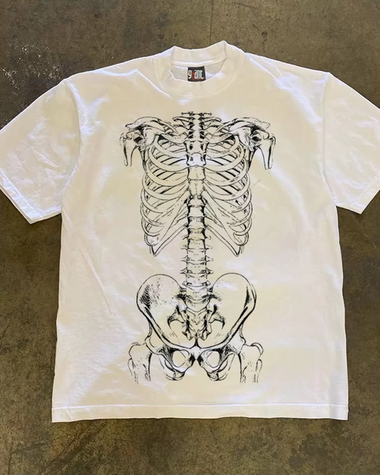 ダブルサイドボーンTシャツ L0252