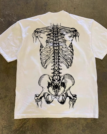 ダブルサイドボーンTシャツ L0252