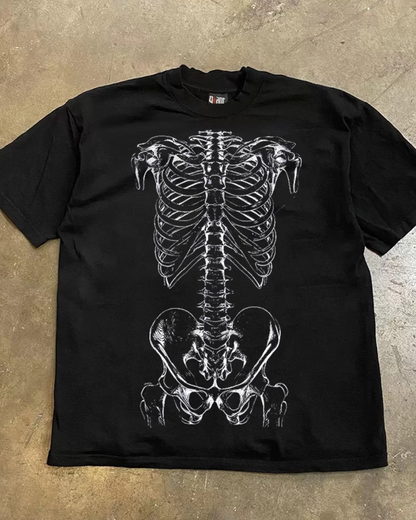 ダブルサイドボーンTシャツ L0252