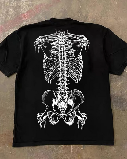ダブルサイドボーンTシャツ L0252