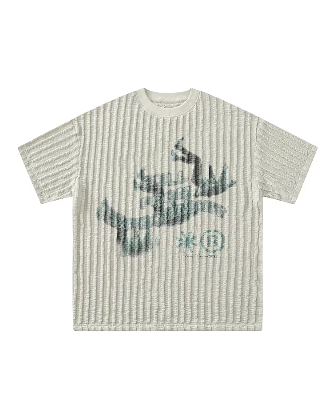 モチーフプリントTシャツ　FM0001