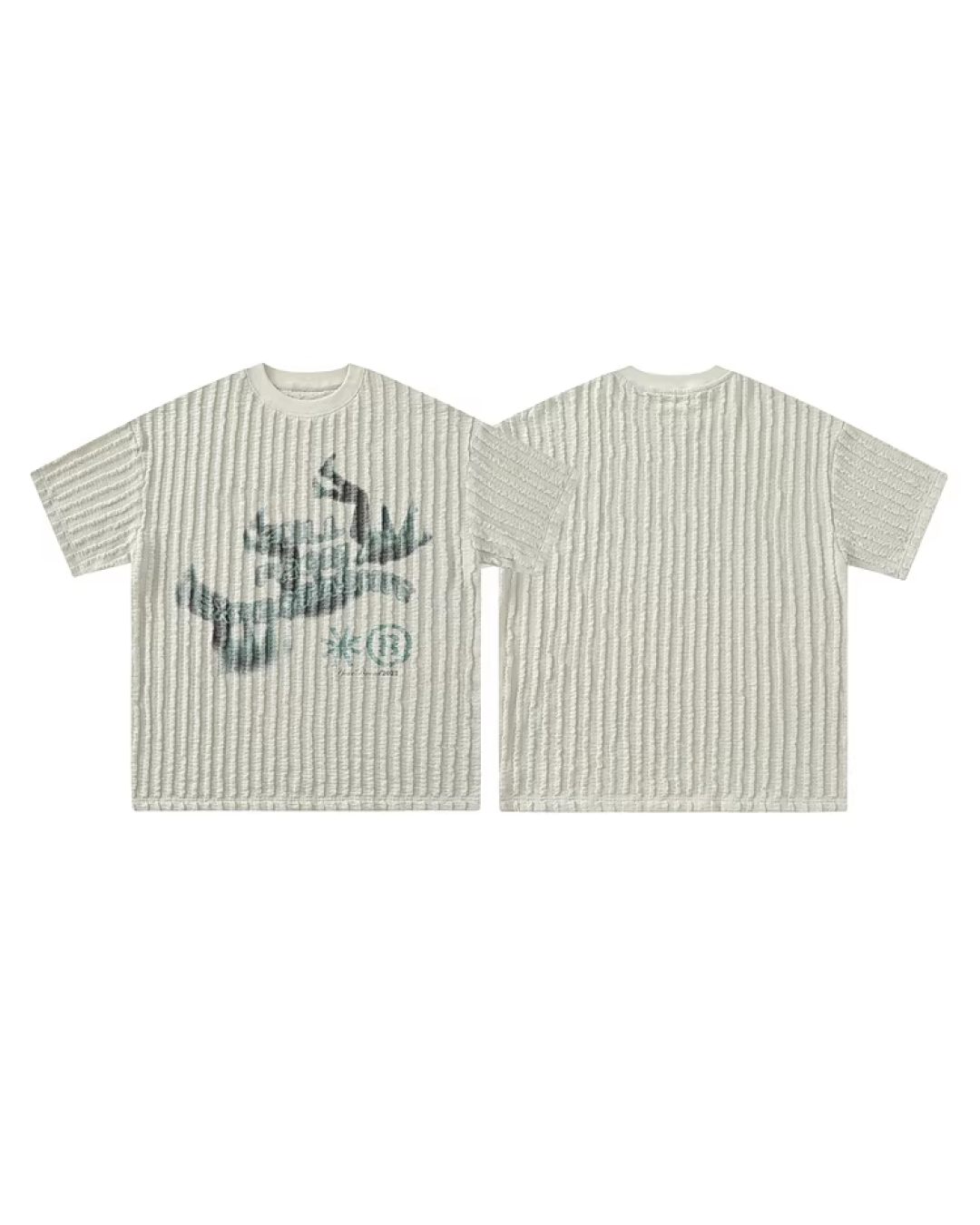 モチーフプリントTシャツ　FM0001