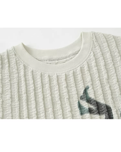 モチーフプリントTシャツ　FM0001