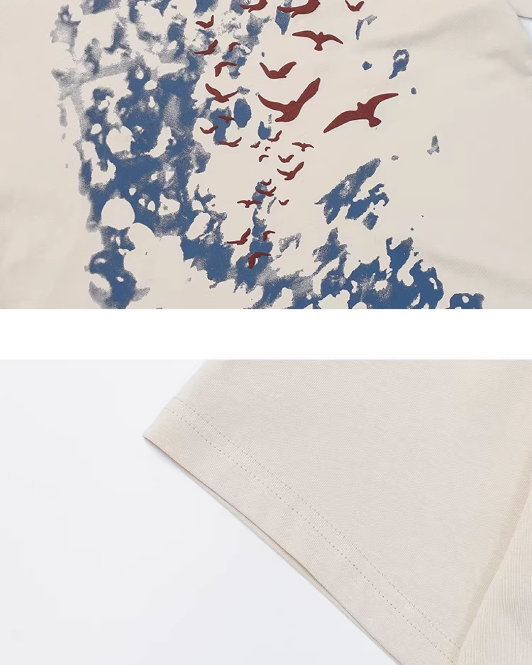 フロントプリントTシャツ　FM0002