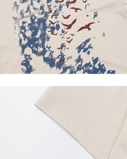 フロントプリントTシャツ　FM0002