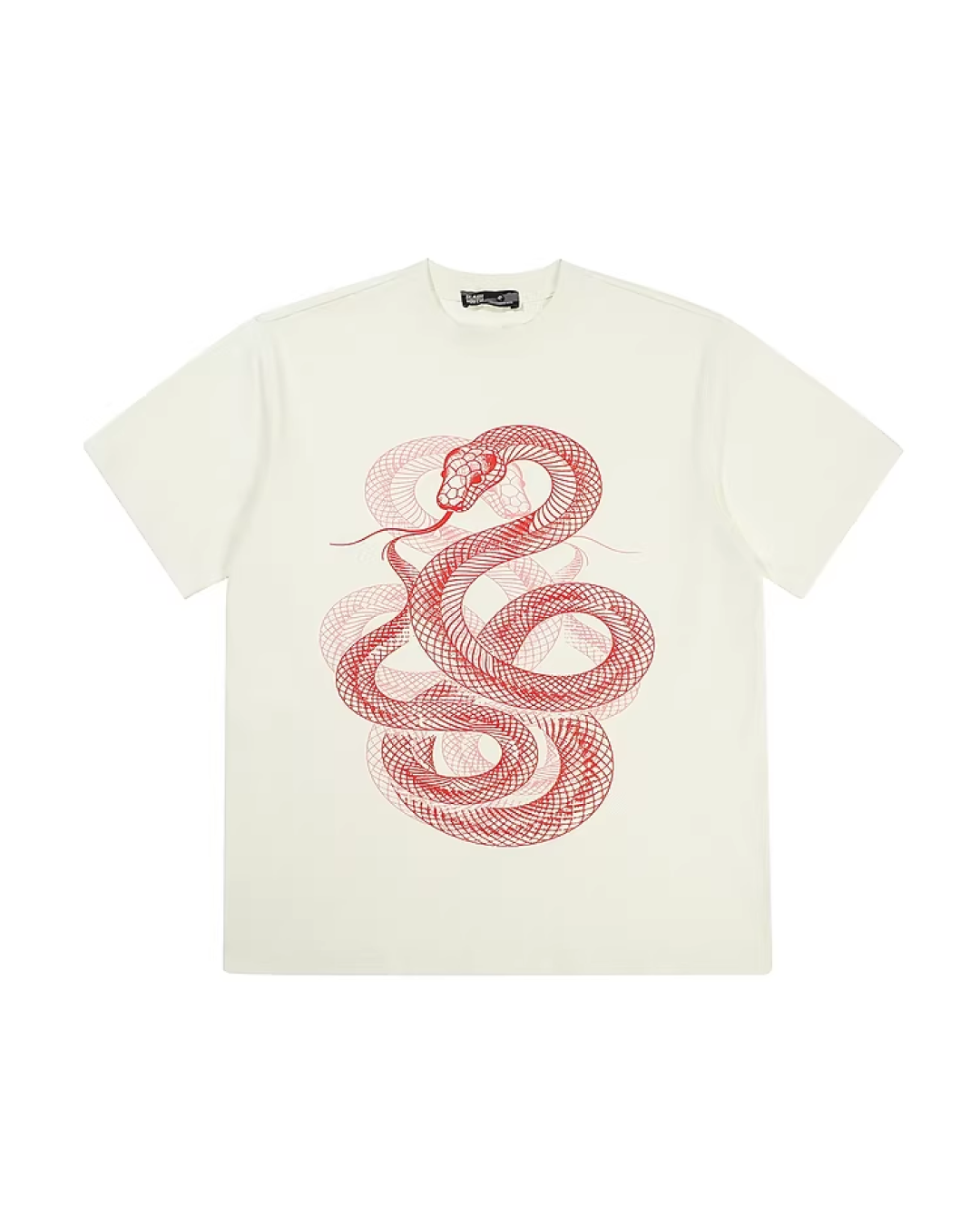 スネークプリントTシャツ　FM0006