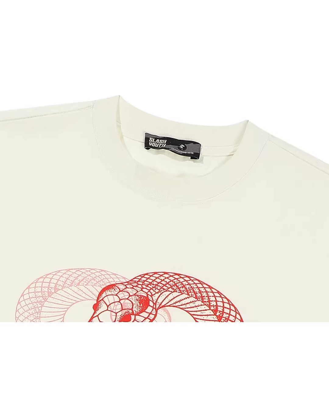 スネークプリントTシャツ　FM0006