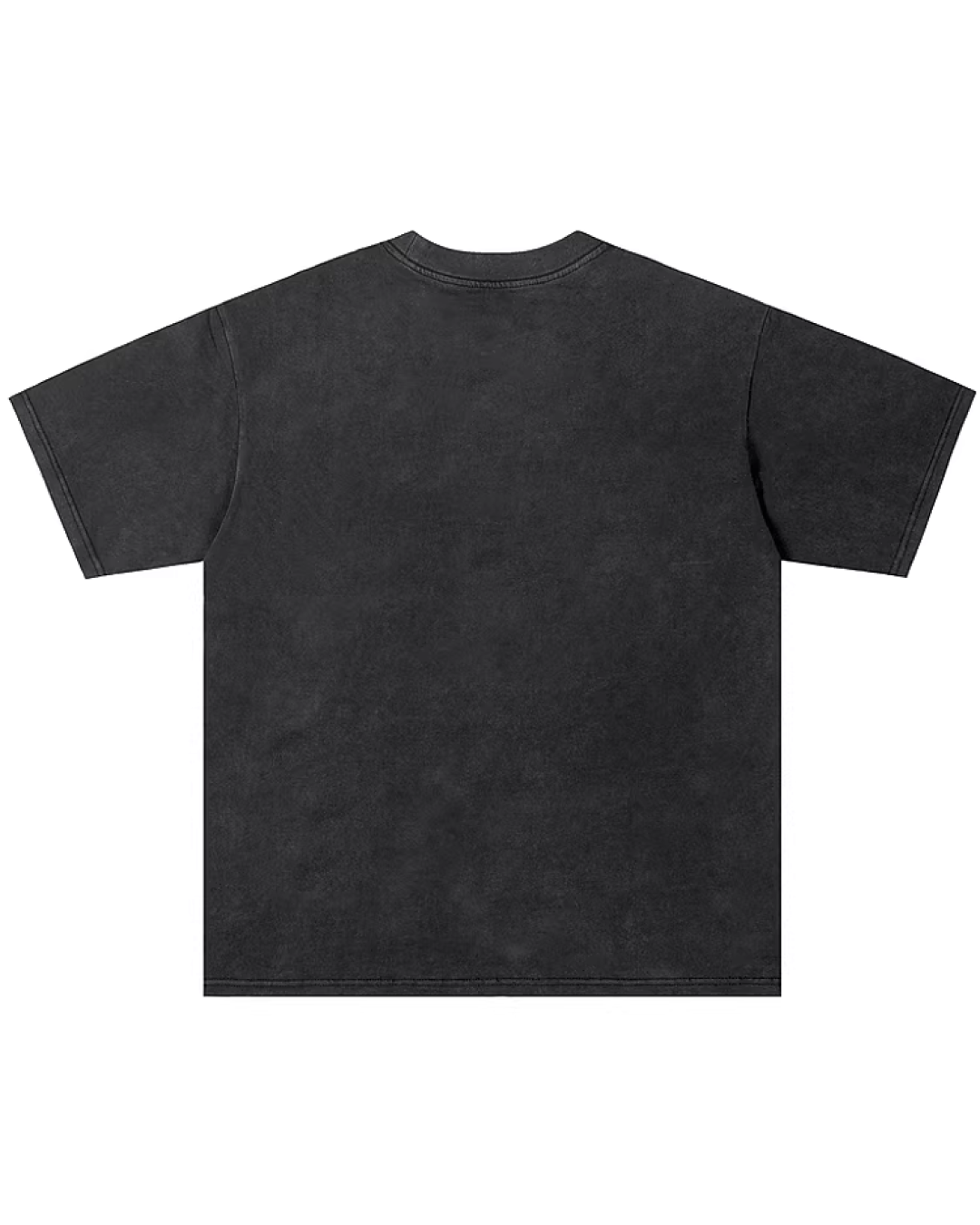 ウォッシュスネークレタリングプリントTシャツ　FM0007