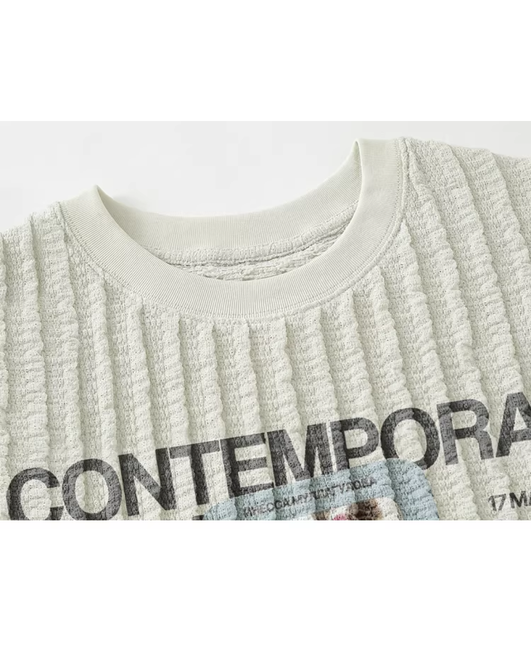 レトロドッグプリントTシャツ　FM0010