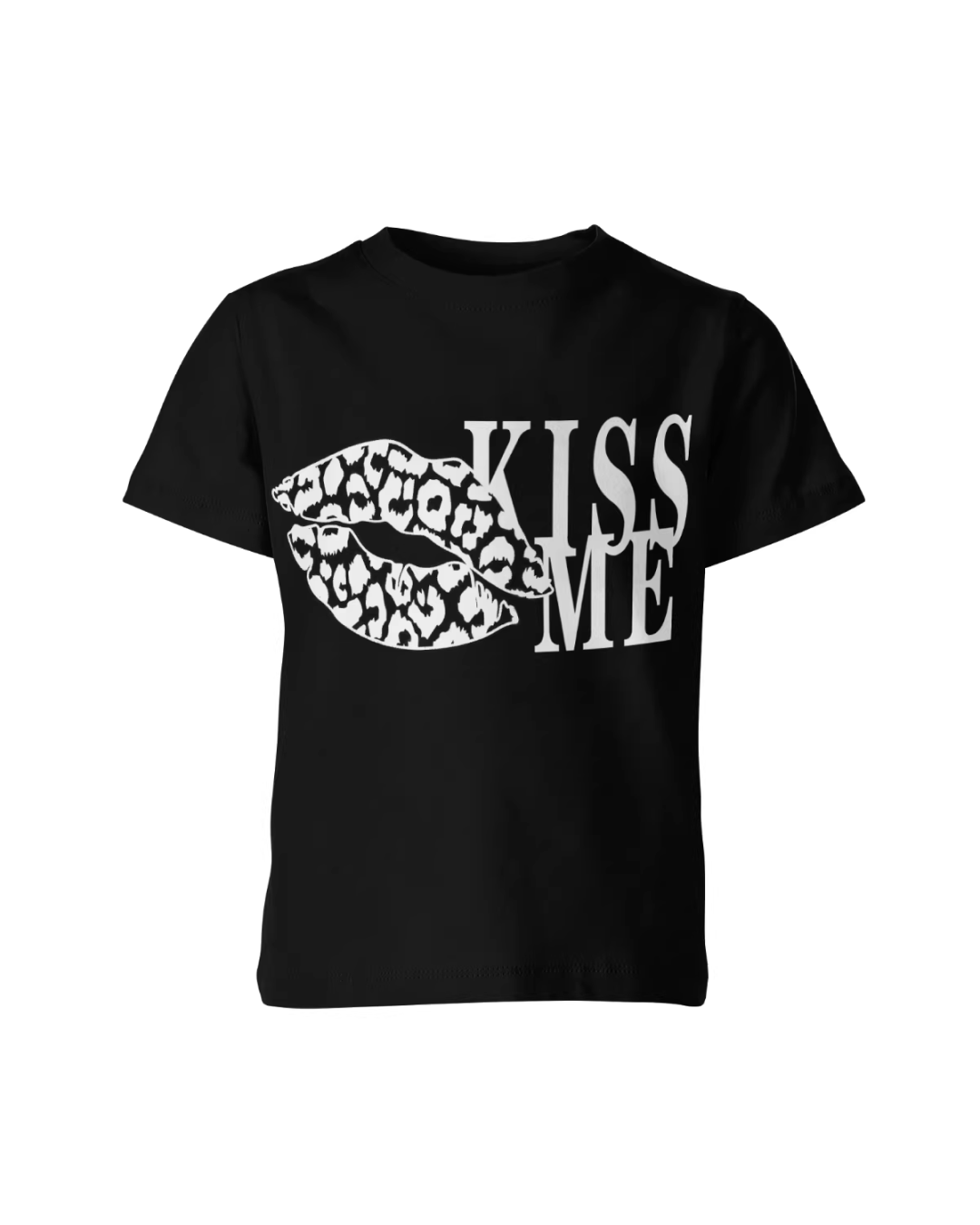 リップデザイン短丈Tシャツ　FM0020