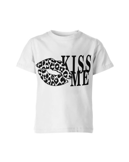 リップデザイン短丈Tシャツ　FM0020