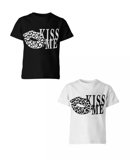 リップデザイン短丈Tシャツ　FM0020