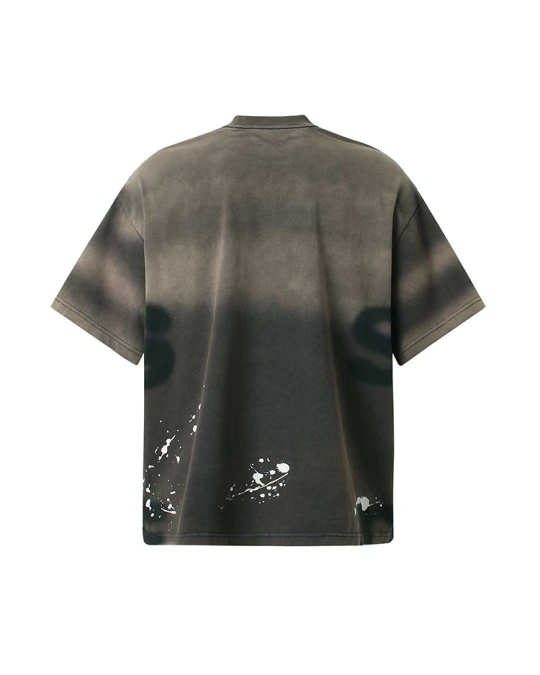 ビッグレタリングフェードデザインTシャツ　FM0045