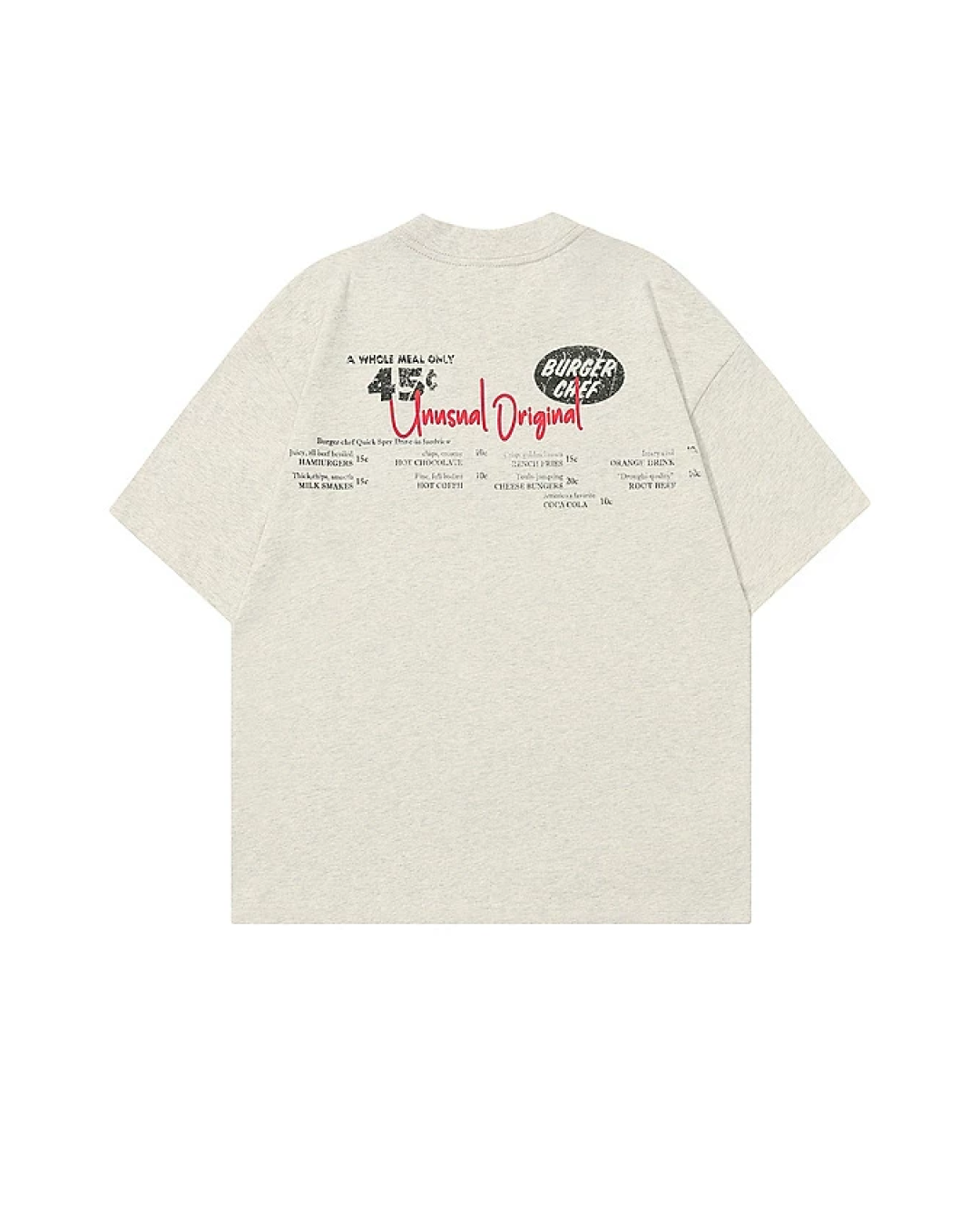 ハンバーガーデザインTシャツ　FM0046