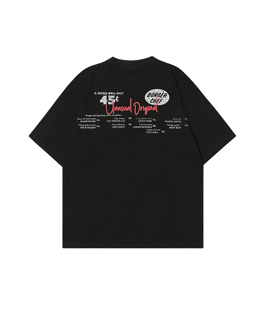ハンバーガーデザインTシャツ　FM0046
