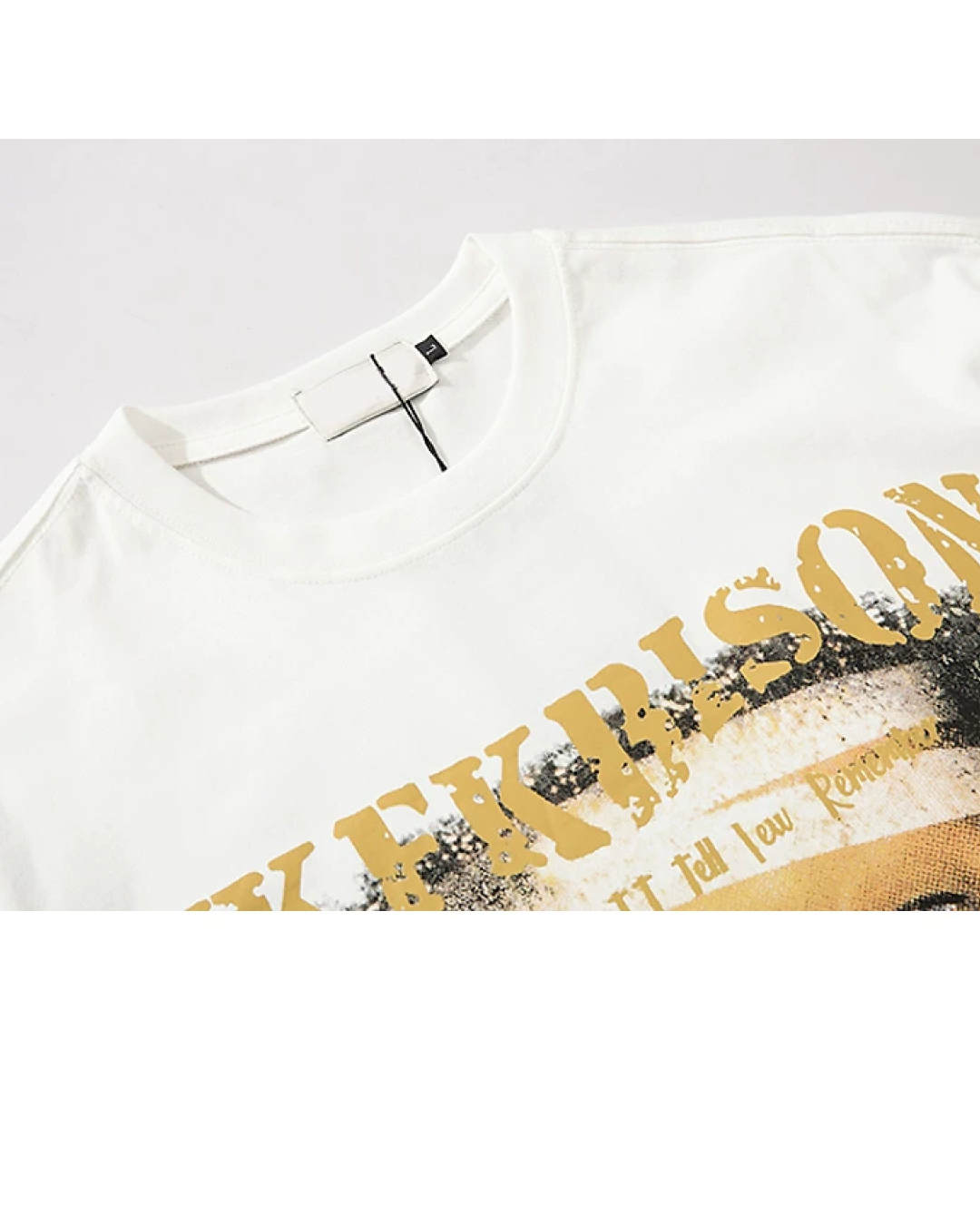 スモークデザインTシャツ　FM0047