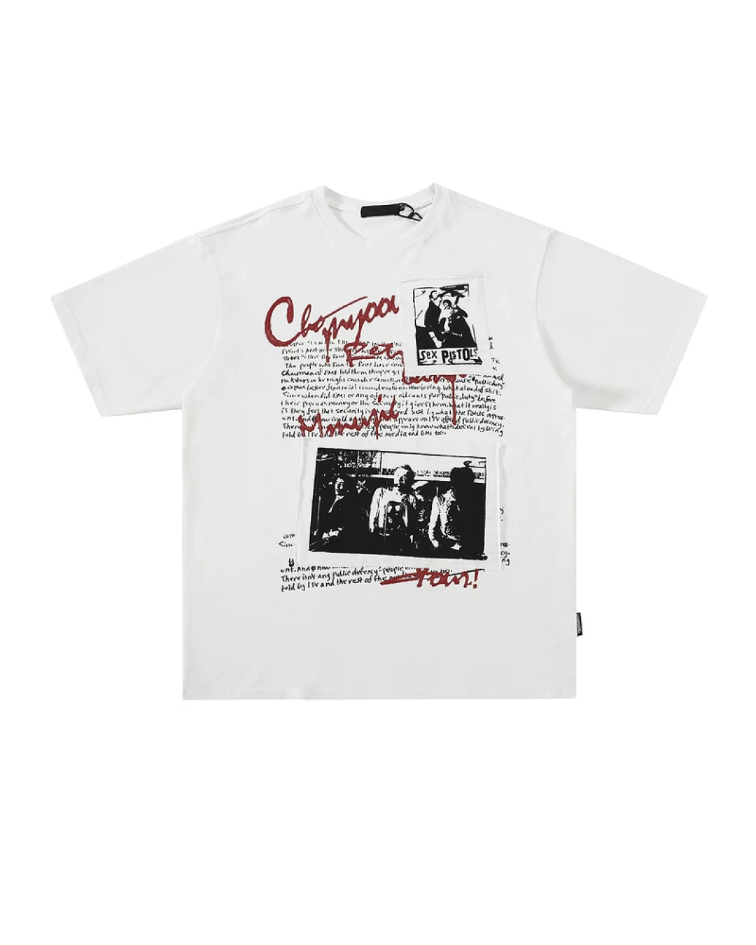 ピクチャーレタリングTシャツ　FM0048