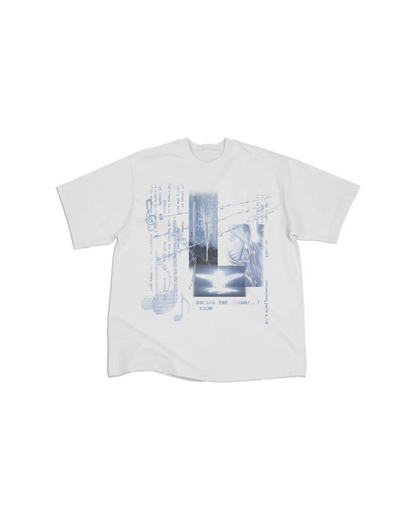短丈モチーフプリントTシャツ　FM0059