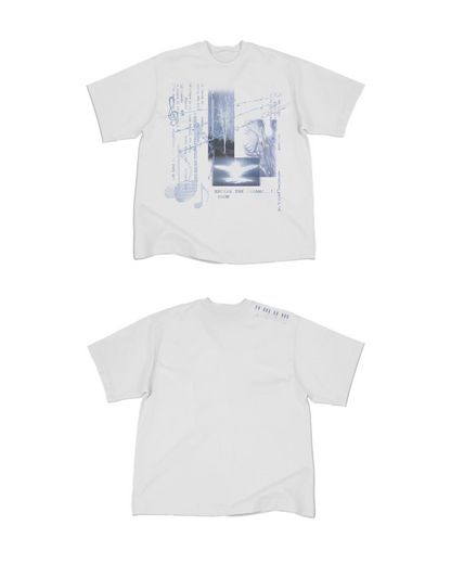 短丈モチーフプリントTシャツ　FM0059