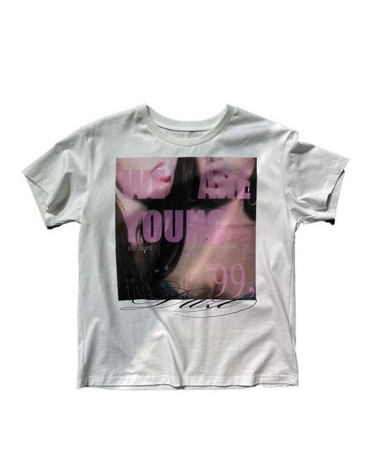 短丈ガールピクチャーTシャツ　FM0065