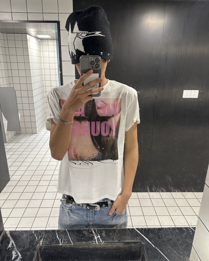 短丈ガールピクチャーTシャツ　FM0065