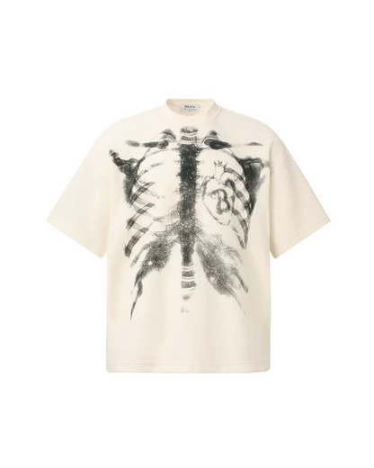 ワッフルボーンTシャツ　FM0067