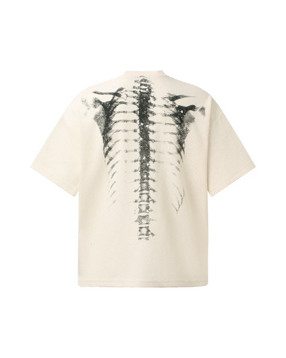 ワッフルボーンTシャツ　FM0067
