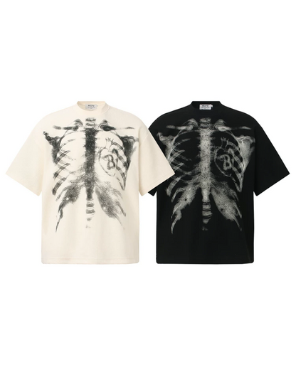 ワッフルボーンTシャツ　FM0067