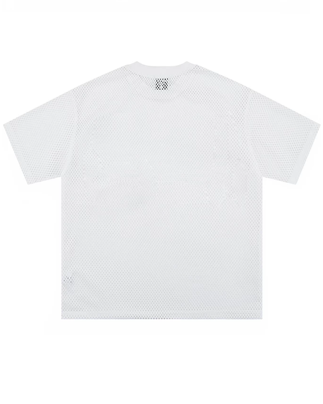 メッシュレタリングTシャツ　FM0069